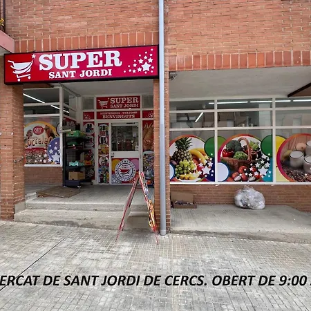 Apartament Per 6 Al Bergueda Sant Jordi de Cercs Exterior foto